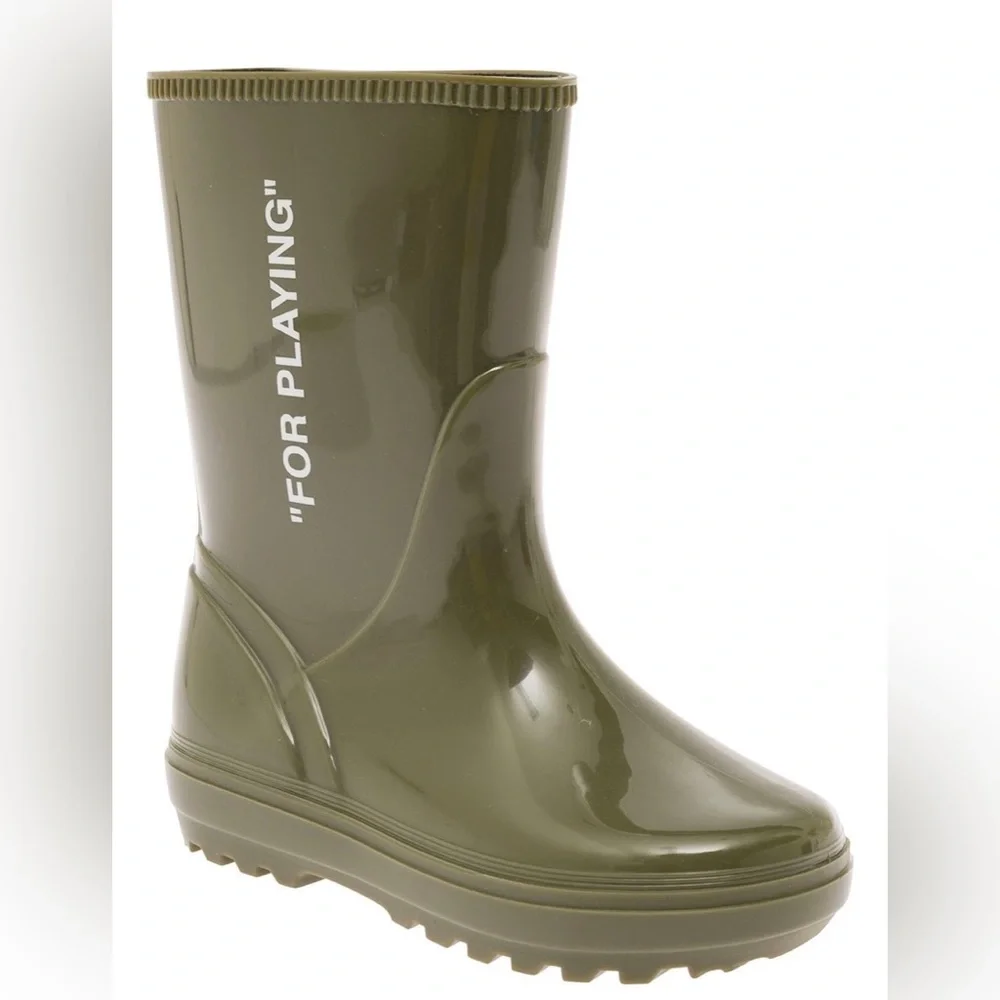 Off White Rainboots - Picture 2 of 2